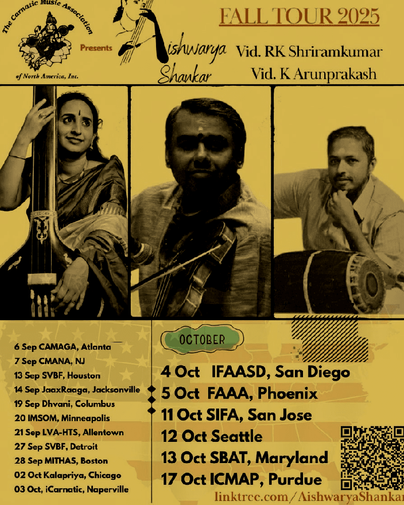 Aishwarya Shankar, Vocal artist, Carnatic classical musician